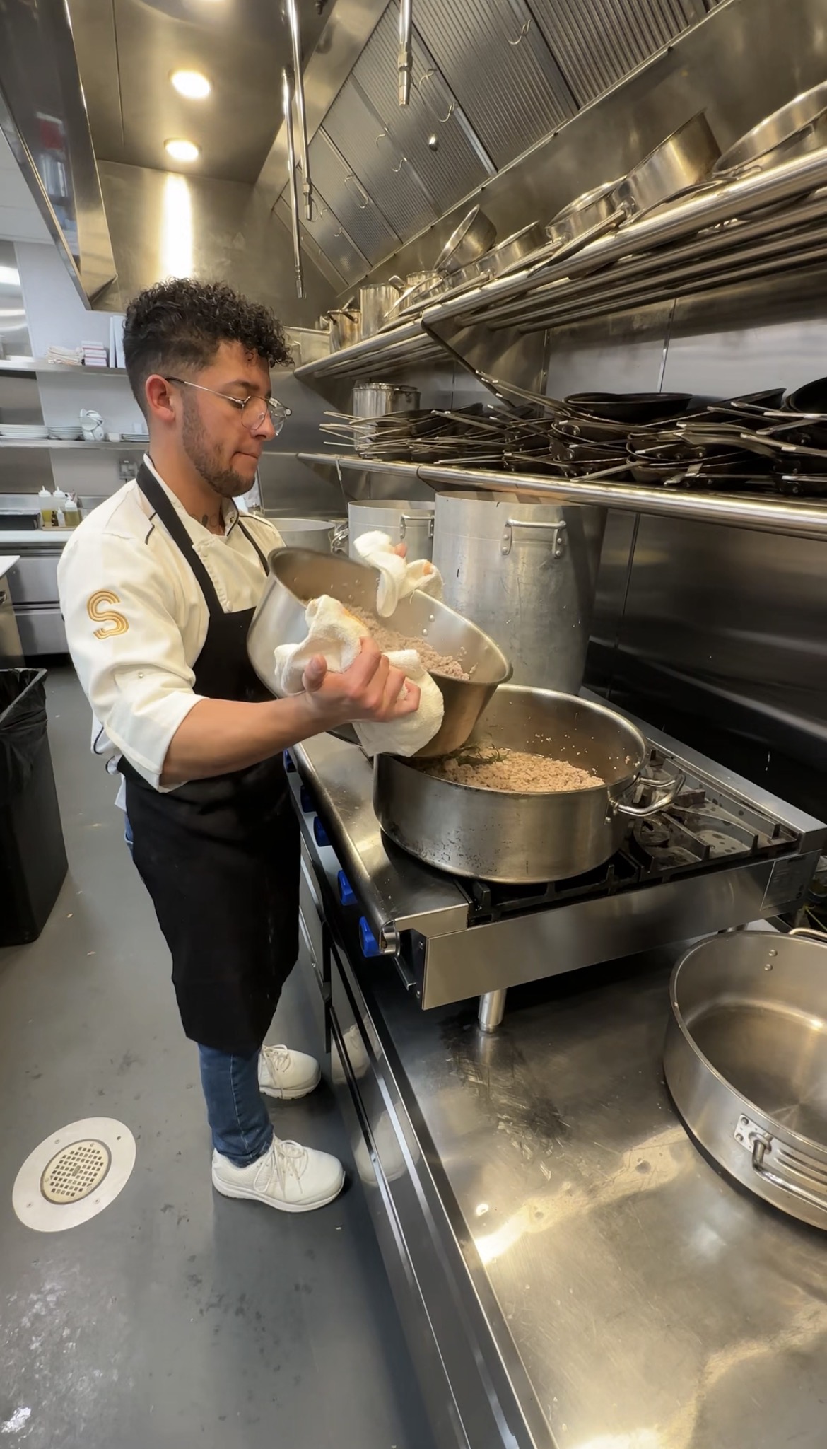 Walter como chef