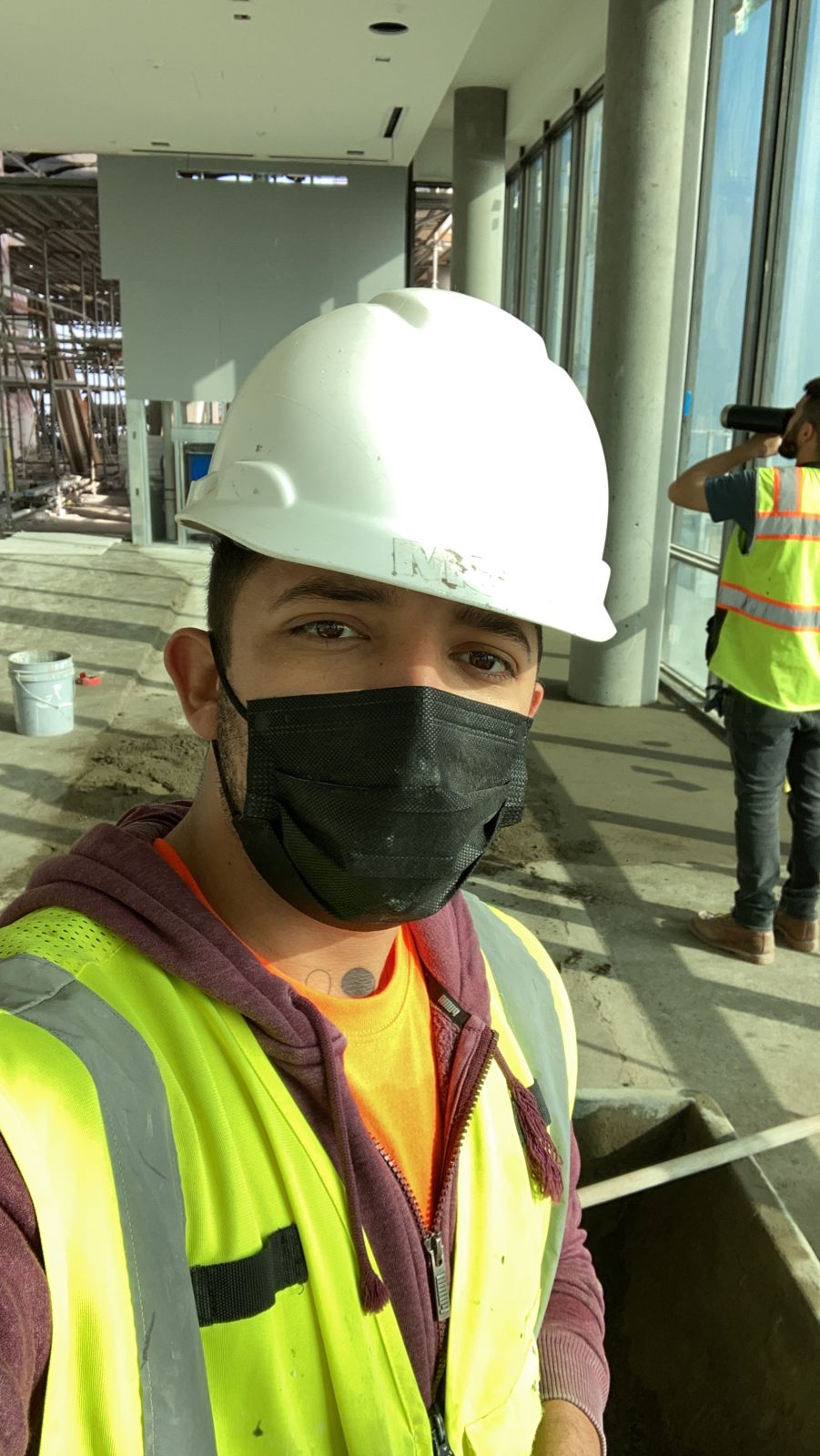 Walter en construcción