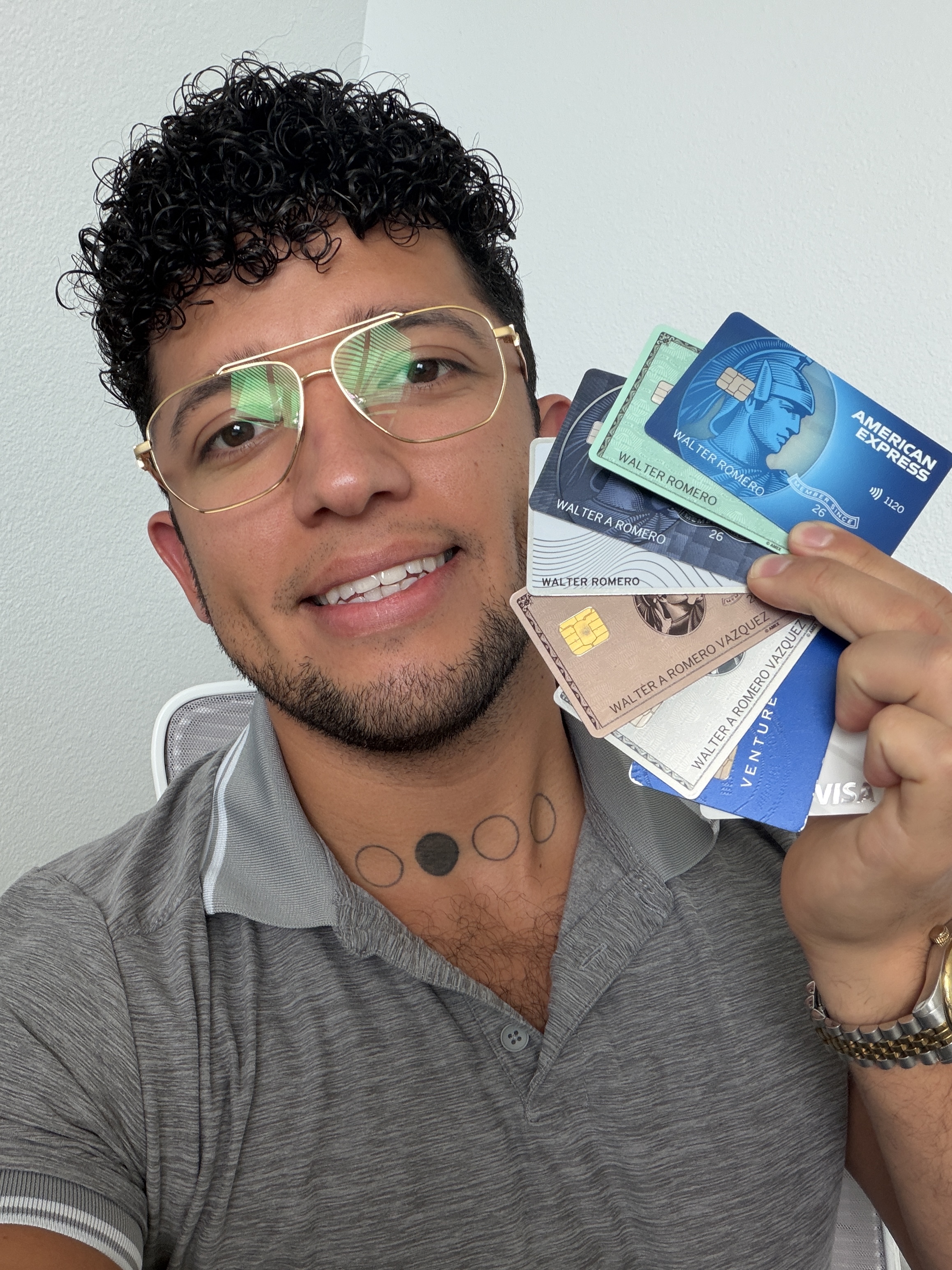 Tarjetas de crédito Walter A. Romero
